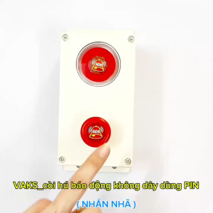 Còi hú báo động không dây dùng pin dành cho các nhà máy xưởng kho....