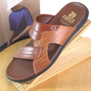 Sandal Pria Dewasa Kulit Sapi Model Slop Kokop Lokal Fordza L.S446