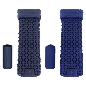[Winnereco Flagship Mall]Inflatable Sleeping Mat Camping Airbed Moisture-Proof Outdoor Sleeping Pad Ultralight Air Cushion สำหรับ Camping Hiking
