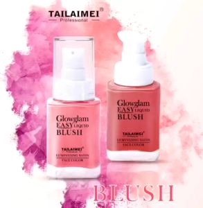 Tailaimei Glow glam easy liquid blush face color luminizing satin makeup