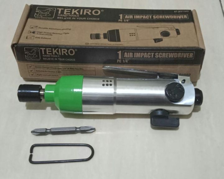 AIR IMPACT SCREWDRIVER 1/4 TEKIRO OBENG ANGIN INCH MATA IMPACT
