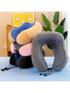 MOLORE | Portable U-shaped Memory Foam Travel Neck Pillow
