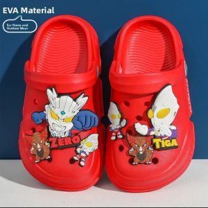 SHIPAILUO | Childrens Clog Shoes Soft Bottom Anti-slip Toddler Slippers Summer Cool Sandals Anti-collision Slip-On Footwear For Boys