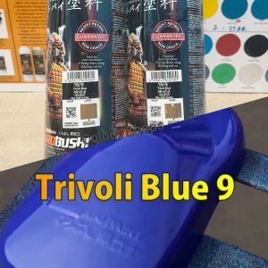 Pilok Pilox Cat Samurai Trivoli Blue 9 Biru Glossy 400ml Cat Semprot Samurai Paint Kurobushi Aerosol 400 ml