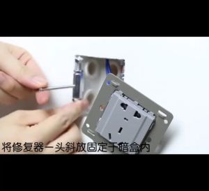 Manila 10pcs Switch Socket Cassette Screws Support Rod Wall Mount Switch Box Repair Kit Corrosion and Rust Resistant Durable