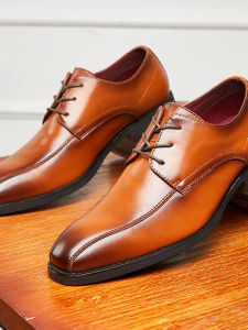 Breathable Spring and Summer New Style British Office Derby Shoes