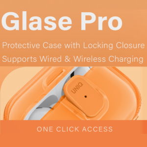 UNIQ Glase Pro Airpods Pro 3rd Gen Lock Case