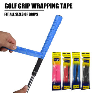Golf Club Grip Tape Golf Grip Wrapping Tapes Non-slip Sweatproof PU Wrapping Quick Replacement Golf Club Grip Solution