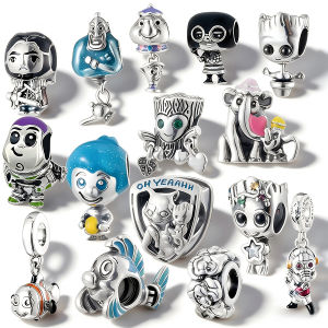 Miniso | 2026 New Hot Sell MINISO 925 Silver Princess Series Charms Beads Hot Original Bracelet DIY Jewelry Gifts Women Pendant