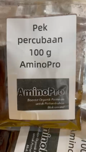 AminoPro Booster Organik Premium Pek Percubaan 100 g | 1 sudu = 5 L air| Semua Jenis Tanaman