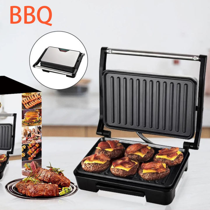 Barbecue machine Steak BBQ European and American sandwich Waffle