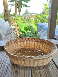 senek oval sedang tempat snack