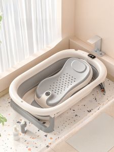 Bồn Tắm Trẻ Em Gấp Gọn Dùng Tại Nhà Cỡ Lớn Cho Trẻ Sơ Sinh Và Trẻ Em Bồn Tắm Bằng Nhựa Thoải Mái Và an Toàn Cho Trẻ Em