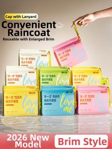 HIHUCUN | Portable Waterproof Thick Outdoor Raincoat