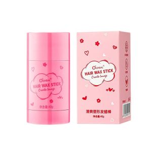 Womens Hair Wax Stick Long-Lasting Styling Oil Controls Frizz & Flyaways Styling Wax Suitable for Natural Wigs