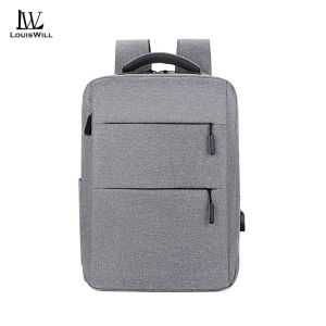 LouisWill Bag Men Laptop Backpack Travel Backpack Business Bags College Backpack USB Charging Casual Shoulder Bag Anti Theft Back Pack School Bag Camping Bag