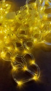 Pinky Bee Dekorasi Natal Lampu Snowman 2.5 Meter 70030700