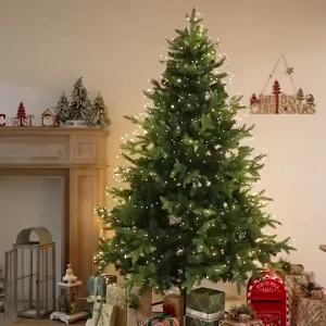 Đèn LED Xương Cá Dây Đồng Xanh Có Điều Khiển Trang Trí Giáng Sinh Noel Cây Thông 10m 20m 30m 50m