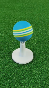 2pcs/pack Golf Adjustable Range Tees White Plastic Golf Tees Golf Practice Tees Gift Golf Accessories