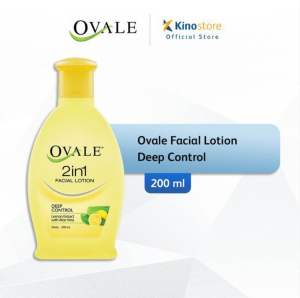 Ovale facial lotion Lemon extract 200ml  pembersih wajah ovale 2in1