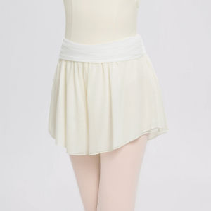 Woman Dance Shorts Double-sided Ballet Shorts Skirted Mesh Pants Yoga Dance Pants Running Short Pants Adult Fitness Trousers