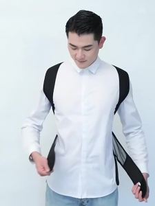 Achieve  Posture with Adjustable Breathable Polyester Posture Corrector - Universal Fit for Pain Rel