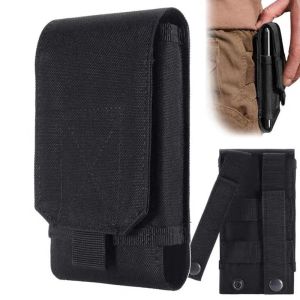 5/6 Inch Cell Phone Pouch Waist Bag Molle Outdoor Universal Running Mobile Phone Case Bag Camping Hunting Accessories Pouch