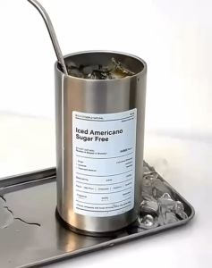 STV Cangkir Stainless Steel 600ml: Tumbler Kopi & Mug Americano