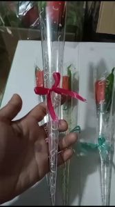 bunga valentine / bunga buket pertangkai / bunga tulip