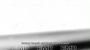 [EMP] PIPE DEPAN FUTURE125 HEAVY DUTY FRONT PIPE FUTURE 125 28MM ORI SPEC AA OEM BRACKET BLACK🔥