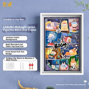 light your bricks | Collection Display Box for LABUBU One AM Series Blind Box Figures