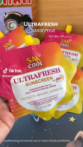 【Buy 1 Take 3】SAK UltraFresh Whitening Sunscreen SPF90 PA++++ Brighten Tinted Sunscreen For All Skin