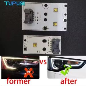 White LED DRL Board for Audi A4L B8 A5 S5 2013-2015 Xenon Headlight Daytime Running Light DRL Module Chips 1305715178 6NHM0000