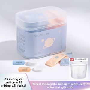 Miếng Mặt Nạ Giấy Nén Dùng Một Lần Beauty Salon Hydrating Therapy Pure Cotton Silk Cloth Dưỡng Ẩm Sâu Cho Da Thường Ngày