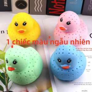 Meade | Đồ Chơi Vịt Xốp Mềm Mại Nhiều Màu Sắc Giảm Stress Vui Nhộn Có Chức Năng Phun Nước Phụ Kiện Tắm Cho Người Lớn Quà Tặng Độc Đáo Mềm Mại Thấm Hút Tốt Họa Tiết Hoạt Hình