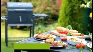 Sohef Mall  BBQ เตาถ่านปิ้งย่าง เตาย่างบาร์บีคิว bbq Grill Charcoal เตาปิ้งย่าง เตาปิ้งย่างแบบย่างถ่าน เตาปิ้งย่างแบบมีไม้เสียบหมุนไฟฟ้า ปิ้งย่างสไตล์ เตาปิ้งย่างถ่าน เตาบาร์บีคิว - Lazada