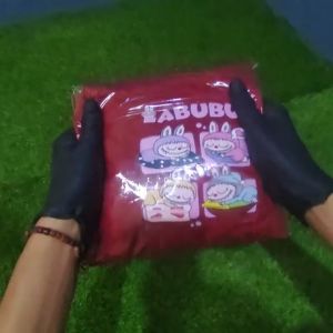 FTH - Setelan sweater Hoodie Anak Perempuan Labubu