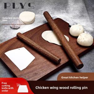 plys | Non-Stick Wooden Rolling Pin for Home and Commercial Use