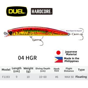 Duel | Long Casting Floating Minnow Jig Deep Diver