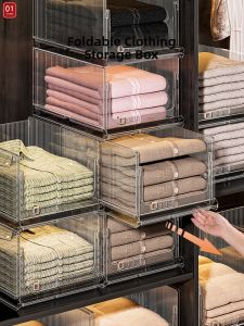 Transparent Adjustable Drawer Storage Organizer