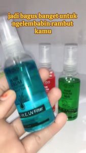 Genss Hair Serum Protection: Vitamin rambut dengan Vit B5 Vit E Uv filter untuk perawatan semua jenis rambut 60ml