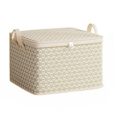 Upgraded Extra-Large Folding Storage Box Wardrobe Towel Organizer Bathroom Sundries Storage Stackable Shoe Storage Box