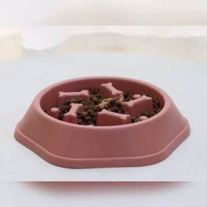 ชามอาหารสัตว์เลี้ยง ชามอาหารฝึกกินช้า ชะลอกิน ชามกินช้า ชามอาหารแมว ชามอาหารหมา ชามหมา ชามสุนัข ชามแมว พร้อมส่งในไทย