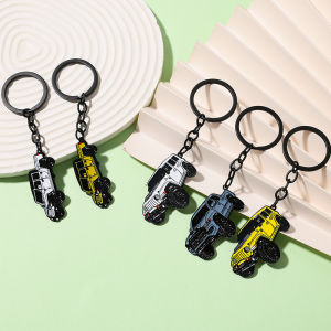 Pickup car keychain - made of fashionable zinc alloy material suitable for car enthusiasts and holiday gifts