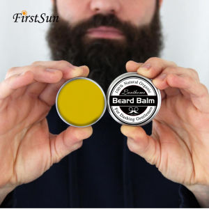SAUVASINE | Natural Beard Balm Wax Beard Growth Oil for Men Moisturizing Smoothing Beard Styling Professional Care Cream Skin Care