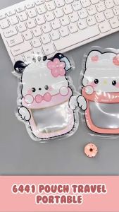 Bayar Di Tempat - Plastik Ziplock Goodie Bag / Pouch Penyimpanan Aksesoris Lucu / Travel Bag Anak Motif