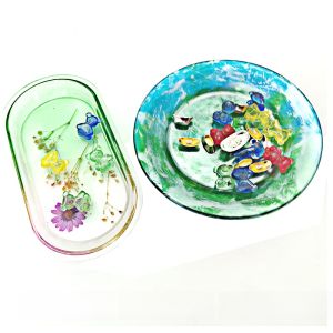 กล่องมหัศจรรย์ DIY กล่องขนมสำหรับใส่ผลไม้ ดีไซน์ทรงอีเล็คตรอน ขอบลึก กล่องใส่ของเล่น กล่องรองเท้า