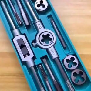 Tap and Die 12 Pcs/ 20 Pcs/40Pcs Set Alat Snai dan Tap Ulir Dart Mur Baut M3-M12 Alat Senai Berkualitas