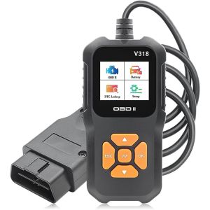 V318 OBD2 Scanner Car Fault Diagnostic Instrument Engine Reading Clear The Engine Malfunction Light Mechanic Tools 10 Languages