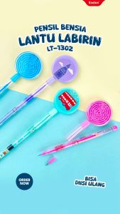 1pc Pensil Bensia Lantu Karakter